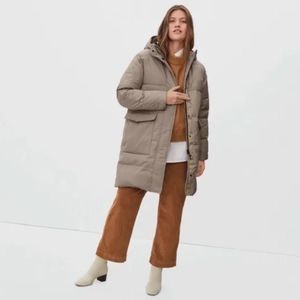 Everlane The ReNew Long Puffer Size Small